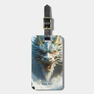 Fantasy Cute Underbar Strong Dragon Bagagebricka