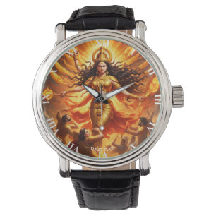 Fantasy Cute Vivid Goddes Durga Battle Armbandsur