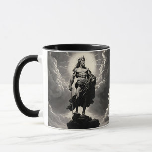 Fantasy Cute Vivid Grekiska guds moln Mugg