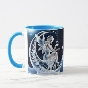 Fantasy Cute Vivid Ice Girl Snö Mugg