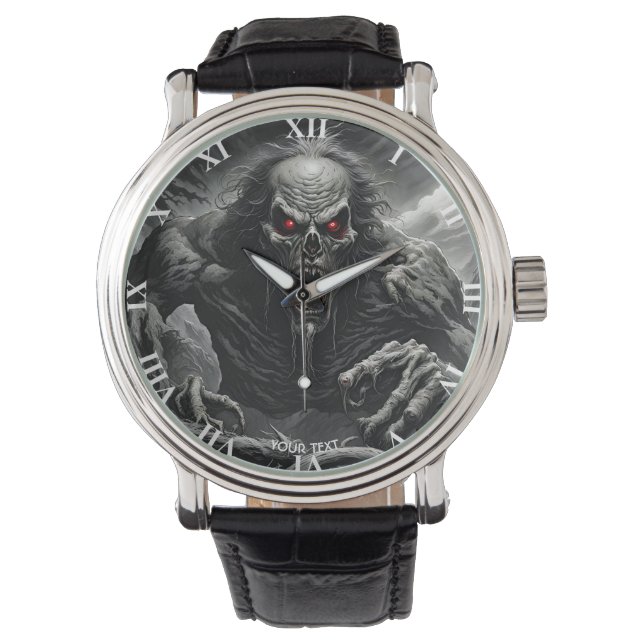 Fantasy Cute Vivid Scary Horror Creator Armbandsur (Framsida)