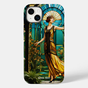 Fantasy Cute Vivid Stached Glass Woman