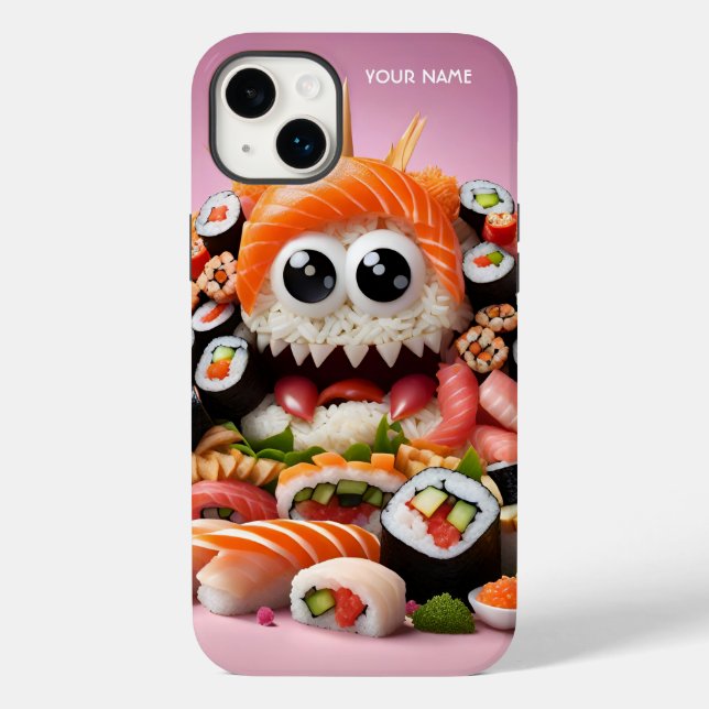 Fantasy Cute Vivid Sushi Funny Creature (Baksida)