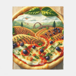 Fantasy Cute Whimsical Italy Ligcape Fleecefilt