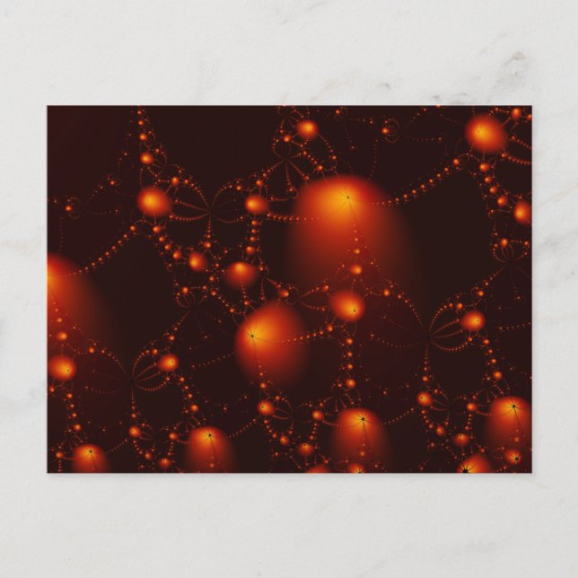 Fantasy dark background vykort (Framsida)