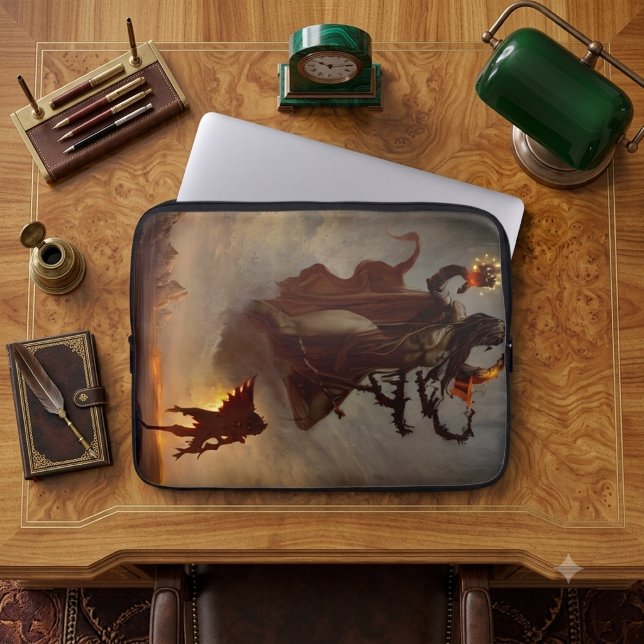 Fantasy-datorfodral för modiga själar laptop fodral (Skapare uppladdad)