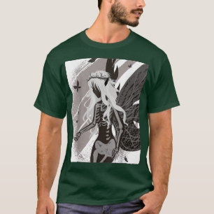 Fantasy Death Goth Skeleton Fairy Aesthetic Fairyw T Shirt