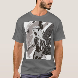 Fantasy Death Goth Skeleton Fairy Aesthetic Fairyw T Shirt