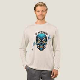 Fantasy Design | Crypto Btc | Motivation | Blå T Shirt
