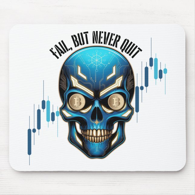 Fantasy Design | Crypto Btc | Motivation | Blue Musmatta (Framsidan)