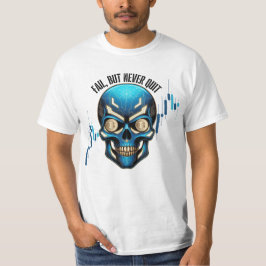 Fantasy Design | Crypto Btc | Motivation | Blue T Shirt