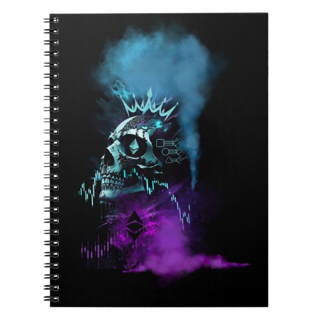 Fantasy Design | Cryptocurrency | Ethereum Anteckningsbok (Framsidan)