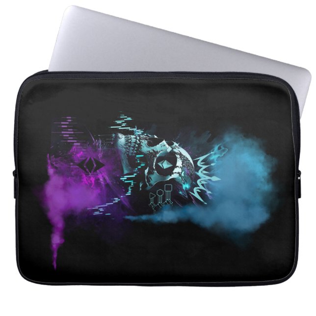 Fantasy Design | Cryptocurrency | Ethereum Laptop Fodral (Framsidan)