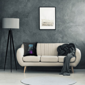 Fantasy Design | Cryptocurrency | Ethereum Marble  Kudde