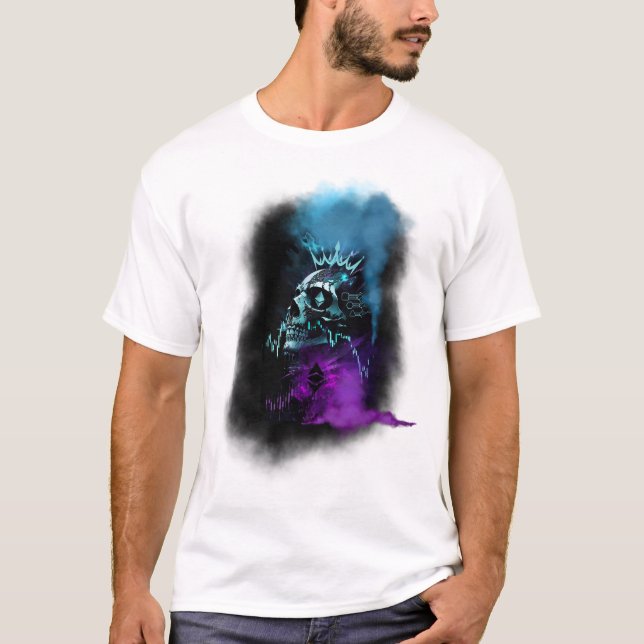 Fantasy Design | Cryptocurrency | Ethereum T Shirt (Framsida)
