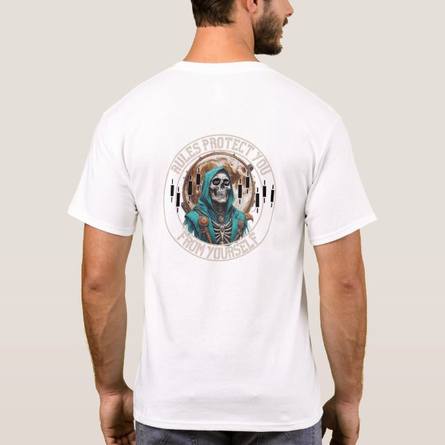 Fantasy Design | Dödens Ängel | Motivation T Shirt (Baksida)