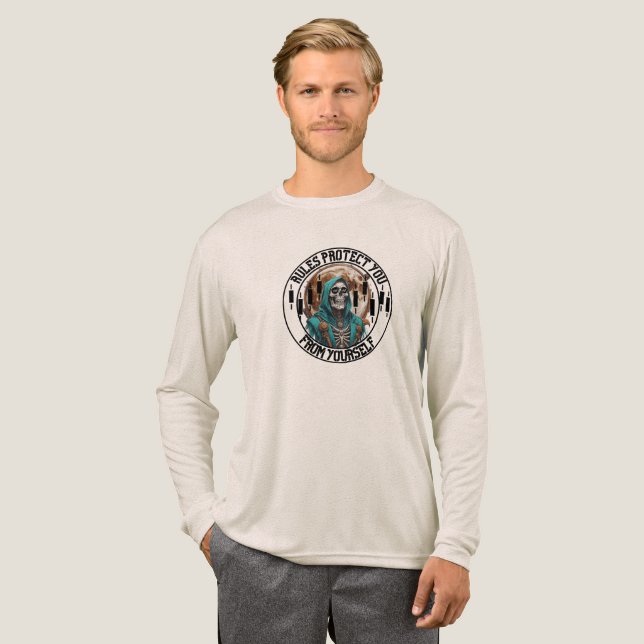 Fantasy Design | Dödens Harskare | Motivation T Shirt (Hel framsida)