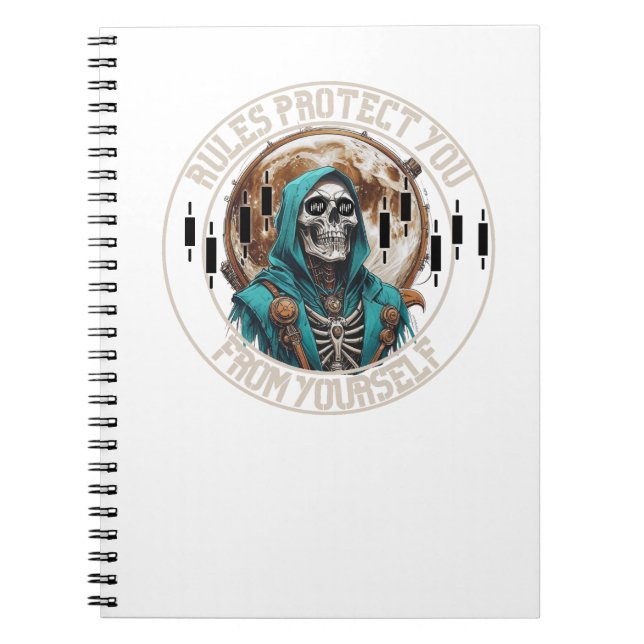 Fantasy Design | Grim Reaper | Motivation Anteckningsbok (Framsidan)