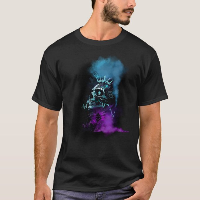 Fantasy Design | Kryptovaluta | Ethereum T Shirt (Framsida)
