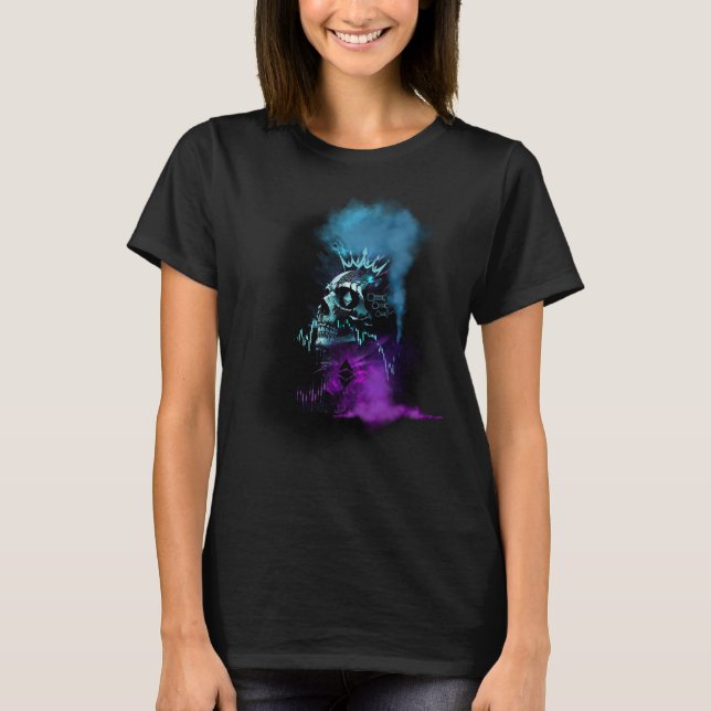Fantasy Design | Kryptovaluta | Ethereum T Shirt (Framsida)