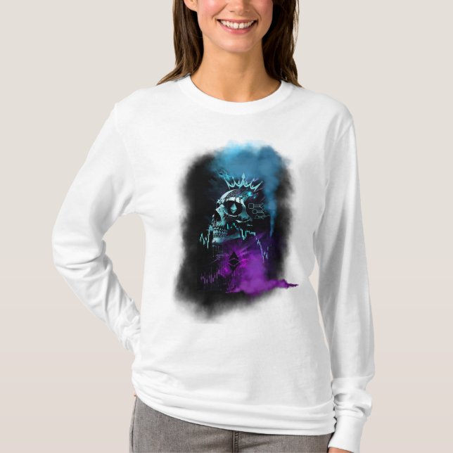 Fantasy Design | Kryptovaluta | Ethereum T Shirt (Framsida)