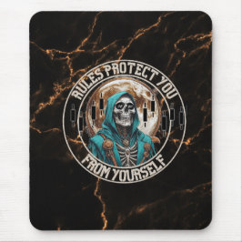 Fantasy Design marmor | Dödgrövaren | Motivation Musmatta
