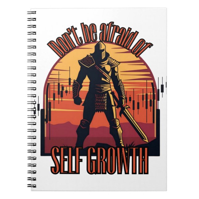 Fantasy Design | Trade | Motivation Notebook Anteckningsbok (Framsidan)