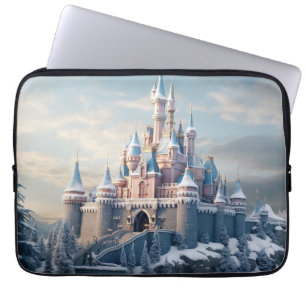 Fantasy digital castle i bergen laptop fodral