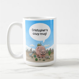 Fantasy Dinosaurier Kaffemugg