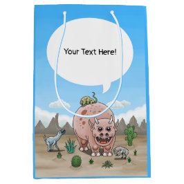 Fantasy Dinosaurs i öknen