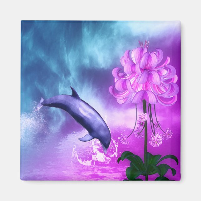 Fantasy Dolphin Magnet (Framsidan)