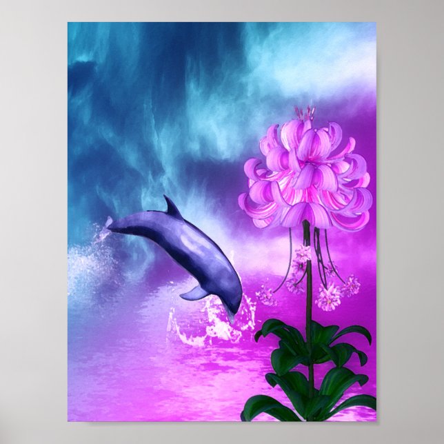 Fantasy Dolphin Poster (Framsidan)
