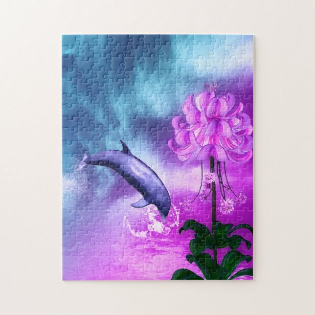 Fantasy Dolphin Pussel (Vertikal)