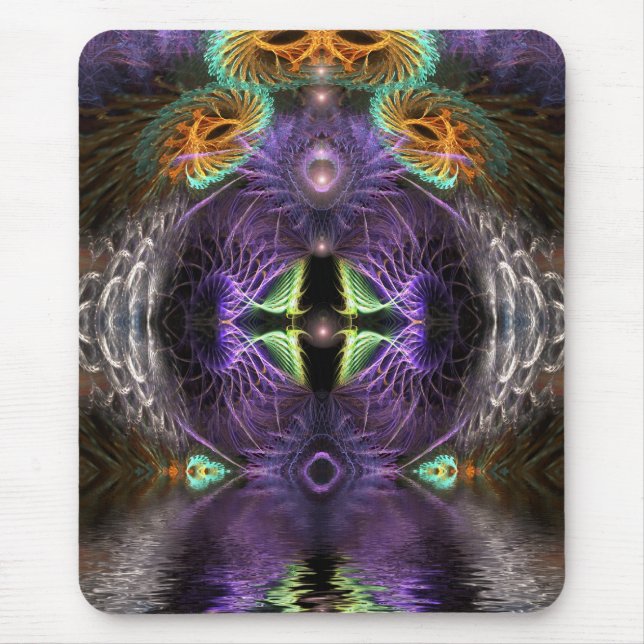 Fantasy Doorway: Fractal Art Mousepad Musmatta (Framsidan)