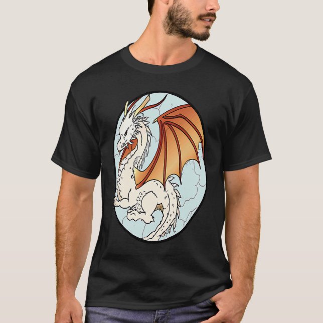 Fantasy dragon  18 t shirt (Framsida)