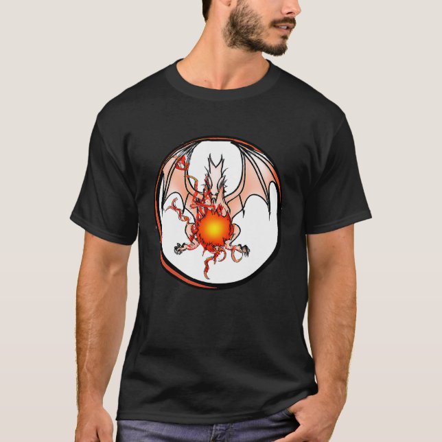 Fantasy dragon  7 t shirt (Framsida)