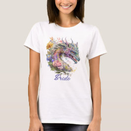 Fantasy Dragon Bride T Shirt