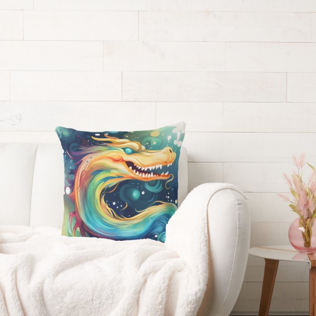 Fantasy Dragon Dream Animal 8 Kudde (Soffa)