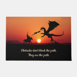 Fantasy Dragon Knight Inspirational Motivational 