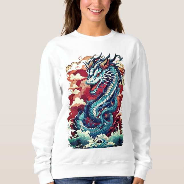 Fantasy Dragon T Shirt (Framsida)
