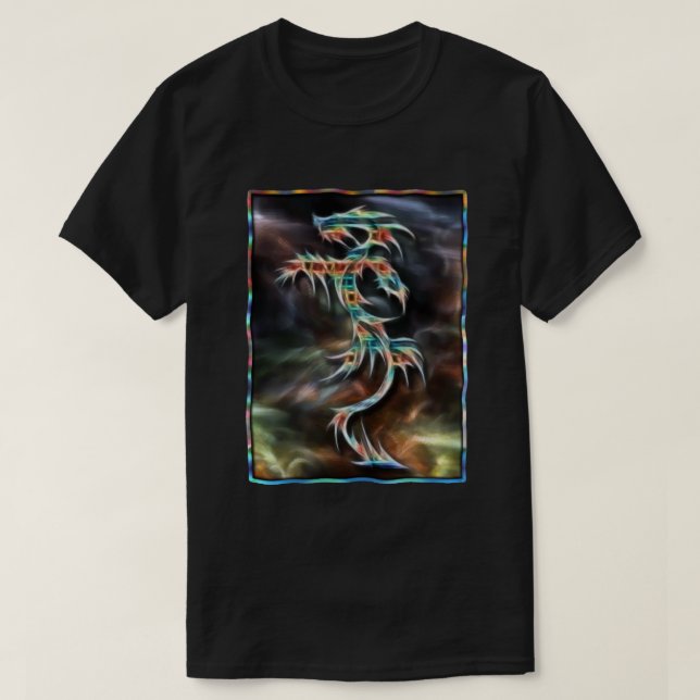 Fantasy Dragon T Shirt (Design framsida)