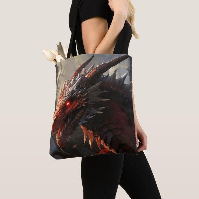 Fantasy Dragon Tygkasse (Närbild)