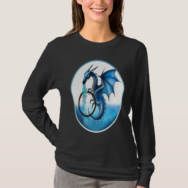 Fantasy drakon  6 t shirt (Framsida)