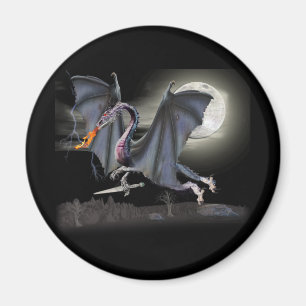 Fantasy drakon magnet