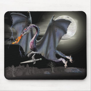 Fantasy drakon musmatta