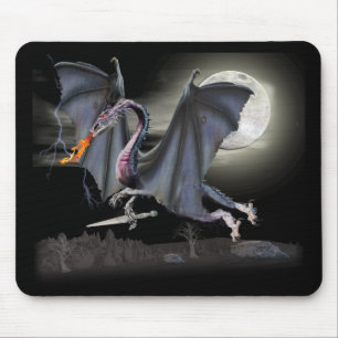 Fantasy drakon musmatta