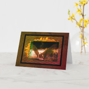 Fantasy Eagle Imagination Inspirational Card Kort