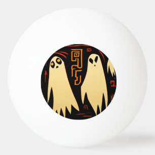 Fantasy Egyptian Spöken Halloween (2) Pingisboll