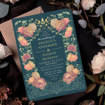 Fantasy Enchanted Blommigt Garden Wedding