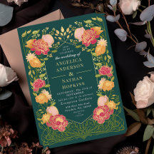 Fantasy Enchanted Blommigt Garden Wedding